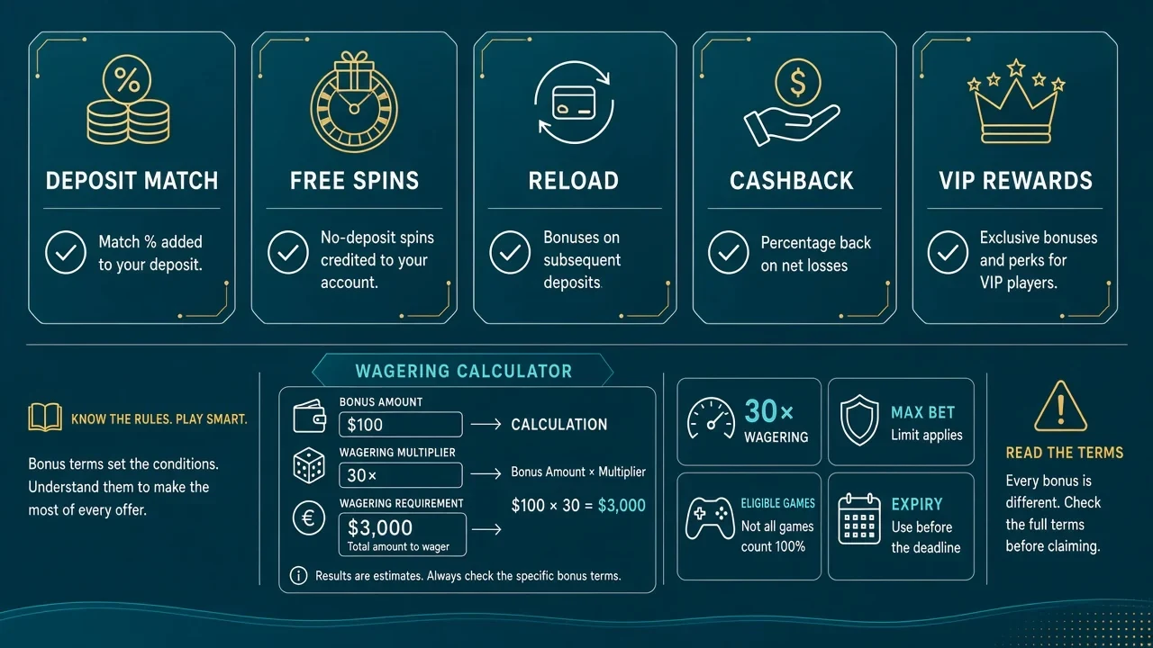 What Bonuses Do UK Casinos Not on GamStop Offer