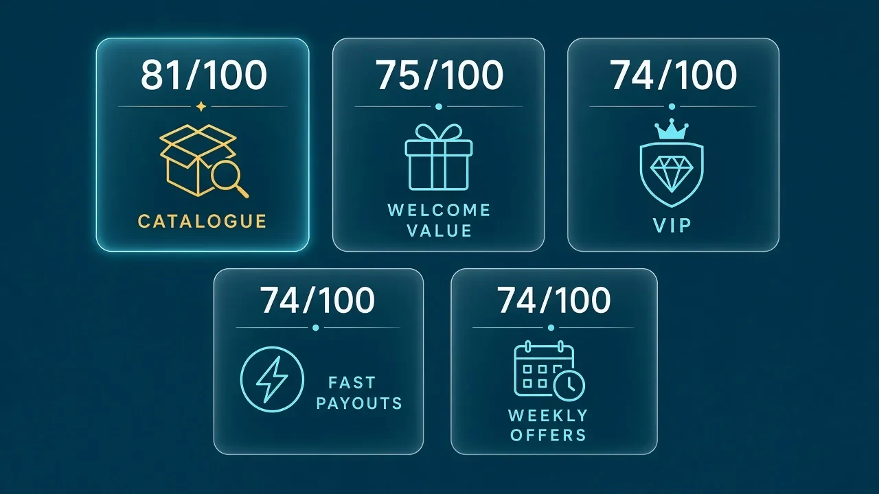 Comparison of the Reviewed Non GamStop Casinos